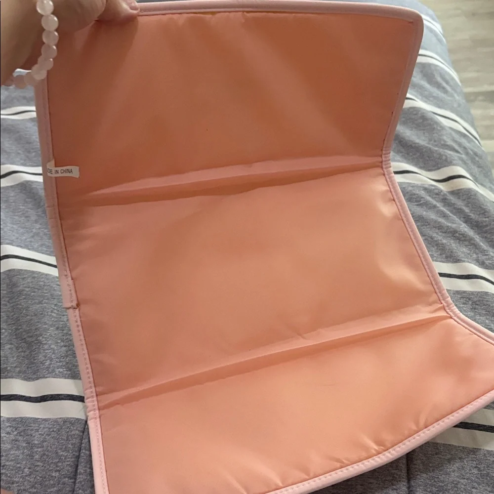 Tommy Hilfiger Vintage Baby Girl Pink Fla Diaper Bag